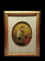 Pittore Lombardo (XIX) - San Luigi Gonzaga, Antiek en Kunst