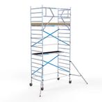 Basic rolsteiger 135 x 6,2m werkhoogte, Doe-het-zelf en Bouw, Steigers, Verzenden, Nieuw, Rolsteiger of Kamersteiger, 5 meter of hoger
