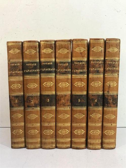 Barthélemy - Voyage du jeune Anacharsis en Grèce - 1830, Antiek en Kunst, Antiek | Boeken en Manuscripten