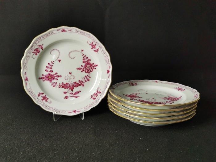 Meissen - Servizio da dessert - 6 piatti 18cm- ricco, Antiek en Kunst, Antiek | Meubels | Tafels