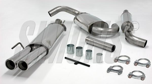 Simons uitlaatsysteem vanaf katalysator: RVS | VW Golf III, Auto-onderdelen, Uitlaatsystemen, Nieuw, Verzenden