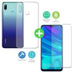 Huawei P Smart 2019 Transparant TPU Hoesje + Screen, Telecommunicatie, Verzenden, Nieuw