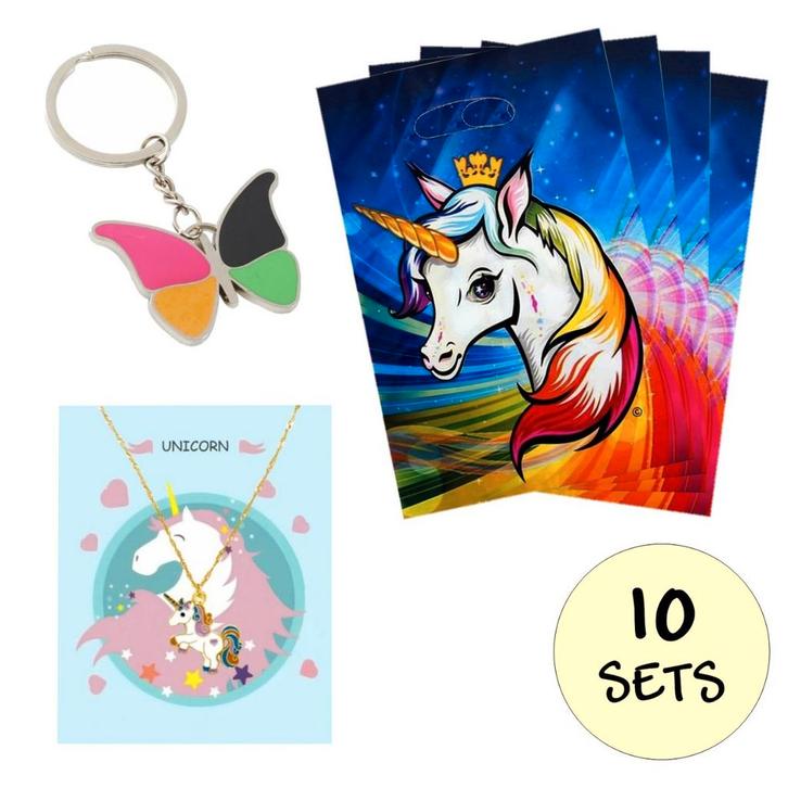 Fako Bijoux - Traktatie Sets - 10 Sets - Traktatie Zakjes, Diversen, Cadeauverpakkingen, Verzenden