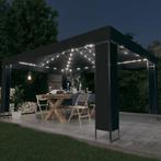 vidaXL Tonnelle avec guirlande lumineuse à LED 3x4 m, Jardin & Terrasse, Tonnelles, Neuf, Verzenden