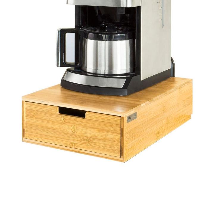 2dekans | SoBuy Capsulehouder - 1 Lade - 48x36x17cm - Hout, Zakelijke goederen, Kantoor en Winkelinrichting | Kantoorartikelen