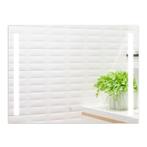 2dekans | Quadratische wandspiegel 80 x 60 cm met, Huis en Inrichting, Woonaccessoires | Spiegels, Ophalen of Verzenden, Nieuw