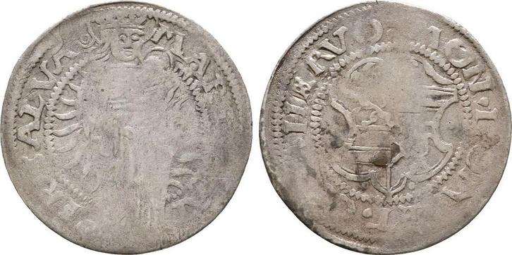 Mariengroschen o J Herford Abtei: Anna von Limburg, 1520-..., Postzegels en Munten, Munten | Europa | Niet-Euromunten, België