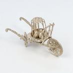 Nieuwpoort b.v. - Kruiwagen met eendenmand - NO RESERVE -, Antiek en Kunst