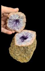 Complet Amethyst geode from Morocco- Antique French