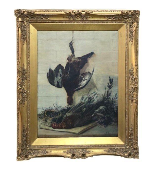 Michelangelo Meucci (1840-1902) - Natura morta, Antiek en Kunst, Kunst | Schilderijen | Klassiek