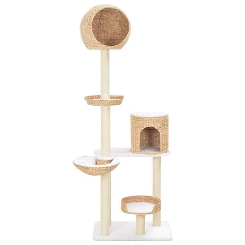 vidaXL Arbre à chat avec griffoirs en sisal Herbiers, Dieren en Toebehoren, Katten-accessoires, Verzenden