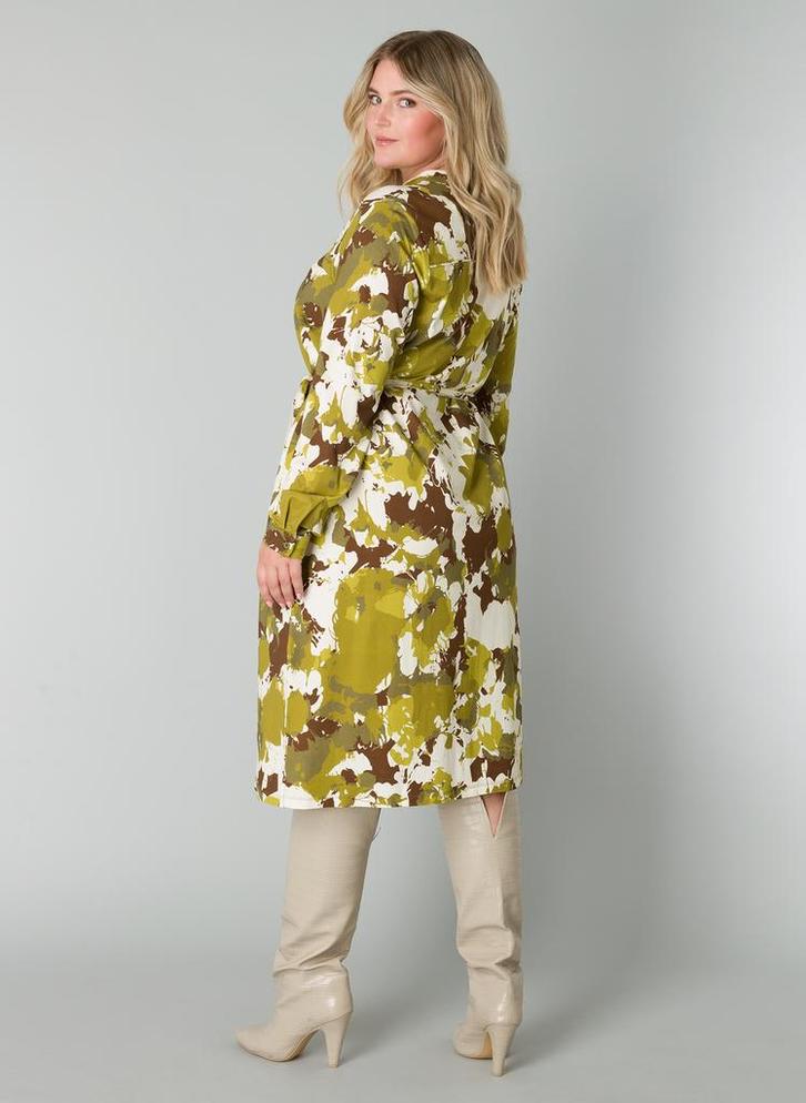 YESTA jurk Roisin gladdeX-0(44)Maat 42/44 (L), Kleding | Dames, Jurken, Overige kleuren, Nieuw, Maat 42/44 (L), Verzenden