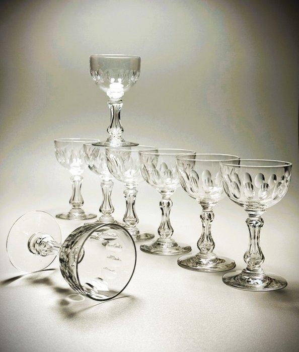 Val Saint Lambert - Drinkset (12) - Glazen - Art Deco-model, Antiek en Kunst, Antiek | Meubels | Tafels