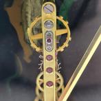 Tafelklok, Bureauklok - Jaeger-LeCoultre - Modern Messing,, Antiek en Kunst