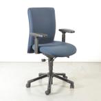 Interstuhl A122 bureaustoel, blauw, 2D armleggers, Ophalen of Verzenden