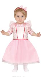 Prinses Jurk Roze Meisje Prinses, Kinderen en Baby's, Carnavalskleding en Verkleedspullen, Nieuw, Verzenden