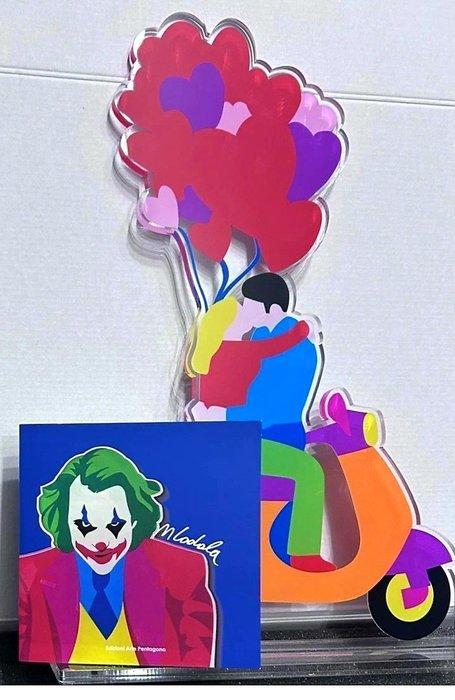 Marco Lodola (1955) - Kiss in motion, Antiek en Kunst, Kunst | Designobjecten