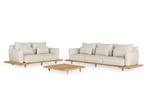 Suns Bora loungeset Natural met armleuningen |, Nieuw