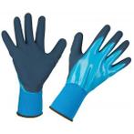 Gants dhiver thermodry doble látex, bleu, t. 7