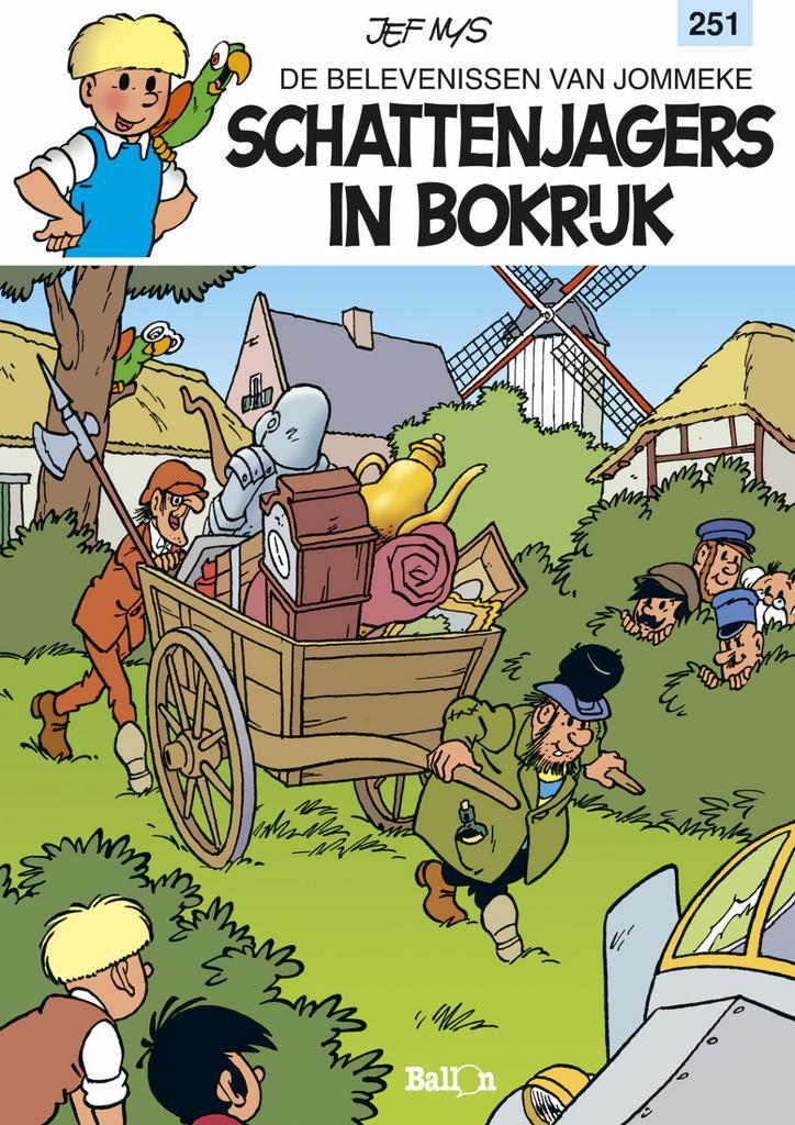 Schattenjagers in Bokrijk / De belevenissen van Jommeke /, Boeken, Stripverhalen, Gelezen, Verzenden