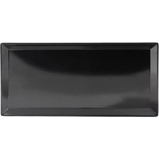 Dienblad | Melamine | Zwart | 247x169x17(h)mm ECW, Zakelijke goederen, Horeca | Keukenapparatuur, Nieuw in verpakking, Verzenden