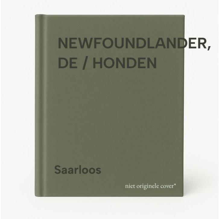 NEWFOUNDLANDER, DE / HONDEN 9789052100142 Saarloos, Boeken, Hobby en Vrije tijd, Gelezen, Verzenden