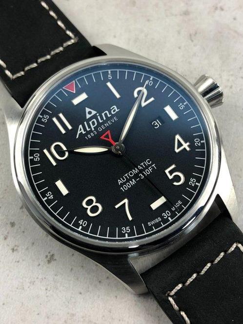 Alpina - Startimer Pilot Chronograph - Zonder Minimumprijs -, Handtassen en Accessoires, Horloges | Heren