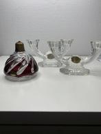 Val Saint Lambert - Chandelier (3) - Cristal, Antiquités & Art