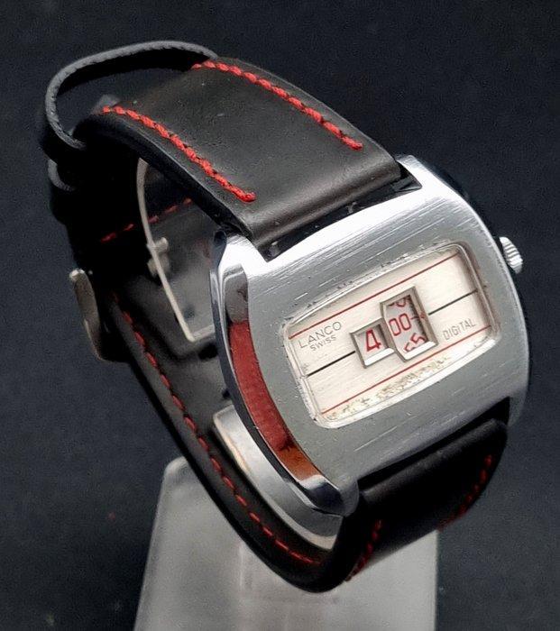 Lanco - Digital Jump Hour - Zonder Minimumprijs - Heren -, Handtassen en Accessoires, Horloges | Heren
