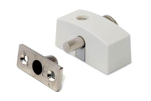 Oplegslot smal buitendraaiend SKG1 wit, Doe-het-zelf en Bouw, Hang- en Sluitwerk, Slot, Nieuw, Overige materialen, Ophalen of Verzenden