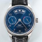 IWC - Portuguese Annual Calendar Blue Dial - IW503502 -, Nieuw