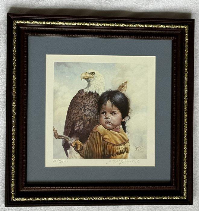 2 drukken van de Amerikaanse schilder Gregory Perillo - V.S., Antiek en Kunst, Kunst | Niet-Westerse kunst