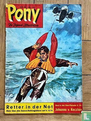 Pony (tijdschrift) [Duits] - Pony 45 - 1960, Boeken, Stripverhalen, Gelezen, Eén stripboek, Verzenden