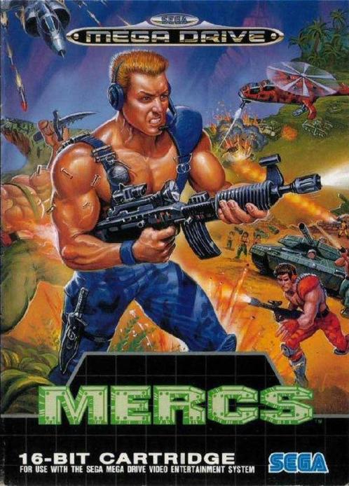 Mercs - Sega Megadrive (Losse Cartridge) (Sega Games), Consoles de jeu & Jeux vidéo, Jeux | Sega, Enlèvement ou Envoi