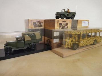 Solido, Atlas 1:43 - 4 - Véhicule militaire miniature -