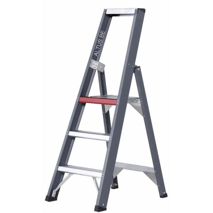 Altrex enkele trapladder Falco 3 treden, Doe-het-zelf en Bouw, Ladders en Trappen, Trap, Nieuw, Minder dan 2 meter, Ophalen of Verzenden