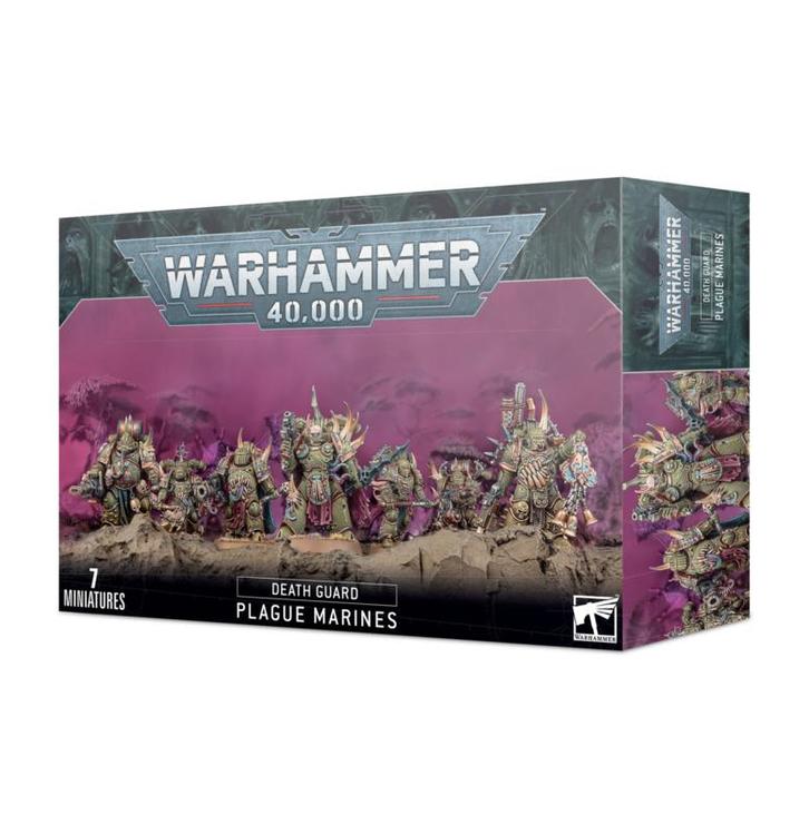 Warhammer 40.000 Death Guard Plague Marines (Warhammer, Hobby en Vrije tijd, Wargaming, Ophalen of Verzenden