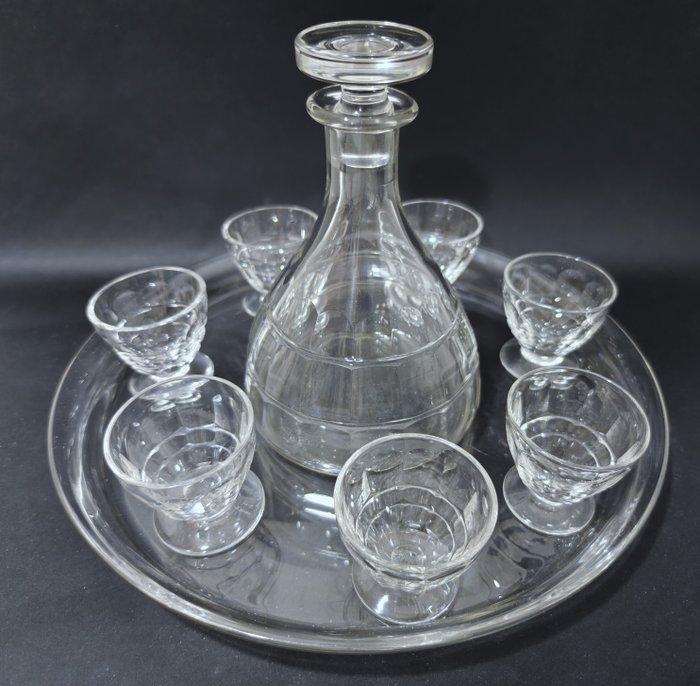 Baccarat - Service à liqueur - Cristal, Antiek en Kunst, Curiosa en Brocante