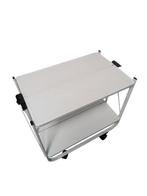 Chariot de service - Métal - Desserte à roulettes