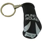 PunchR™ Punch Round Bokshandschoen Sleutelhanger Zwart Wit, Sport en Fitness, Boksen, Nieuw, Overige, Verzenden