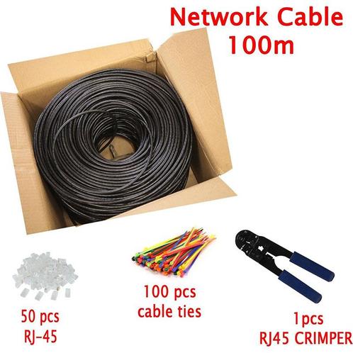 MutecPower 100m CAT6 ethernet netwerkkabel- waterdicht - UV, Doe-het-zelf en Bouw, Elektriciteit en Kabels, Verzenden