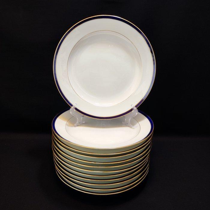 Meissen - Bord (12) - Ø 24,2 cm antik 12er Set große Teller, Antiek en Kunst, Antiek | Glaswerk en Kristal