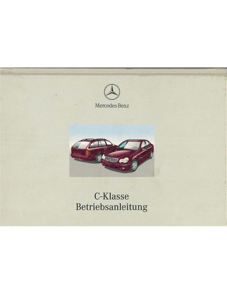 2001 MERCEDES BENZ C KLASSE INSTRUCTIEBOEKJE DUITS, Autos : Divers, Modes d'emploi & Notices d'utilisation