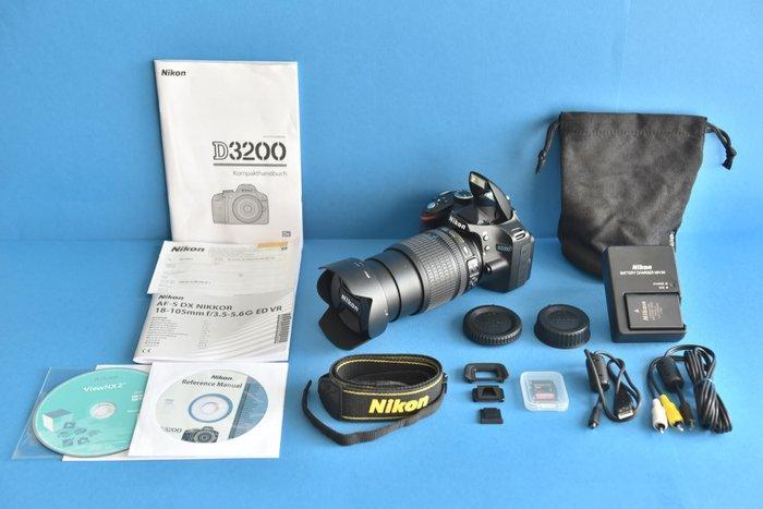 Nikon D3200 body New in BOX + Nikon AF-S DX Nikkor, Audio, Tv en Foto, Fotocamera's Digitaal