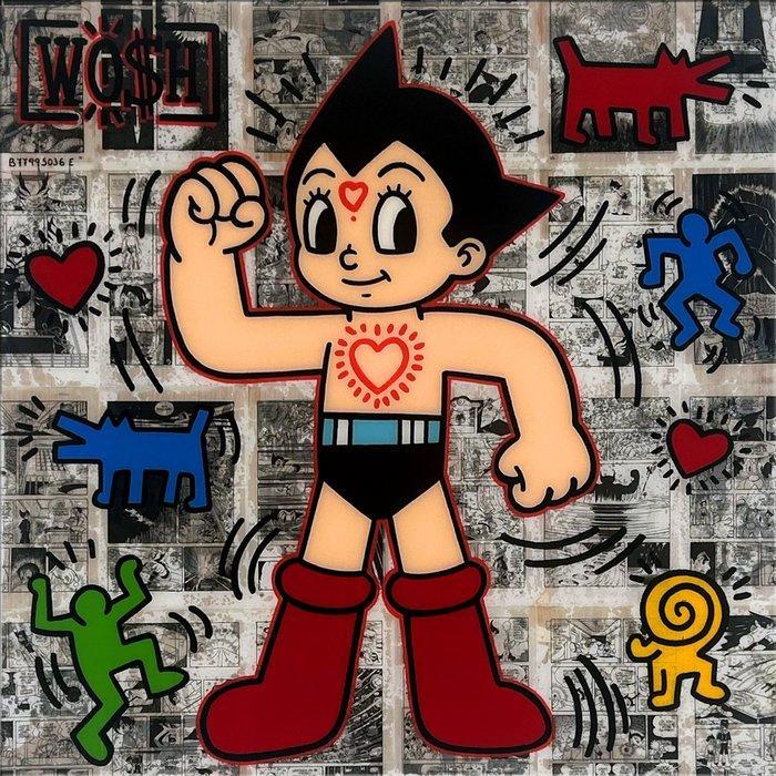 WO$H - B77995036E, Antiquités & Art, Art | Peinture | Moderne