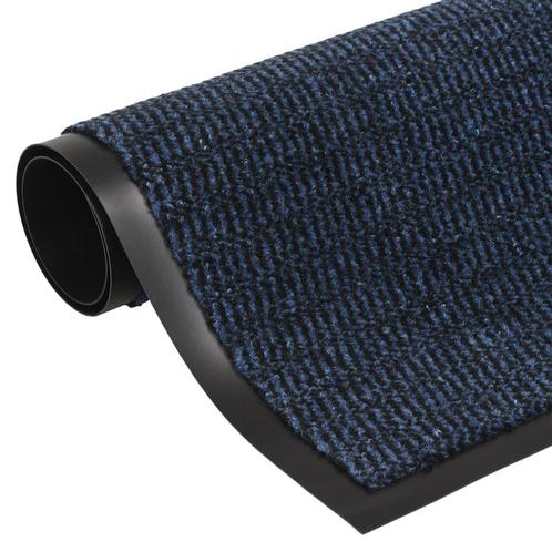vidaXL Deurmat getuft 60x150 cm blauw, Tuin en Terras, Deurmatten, Nieuw, Verzenden