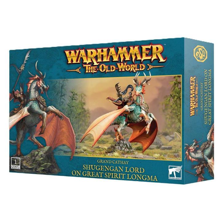 Armies of Grand Cathay Shugengan Lord on Great Spirit Longma, Hobby en Vrije tijd, Wargaming, Ophalen of Verzenden
