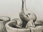 After original 1941 Dumbo storyboard - Bathtime Magic, Nieuw