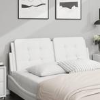 vidaXL Hoofdbordkussen 120 cm kunstleer wit, Huis en Inrichting, Slaapkamer | Bedden, Verzenden, Nieuw