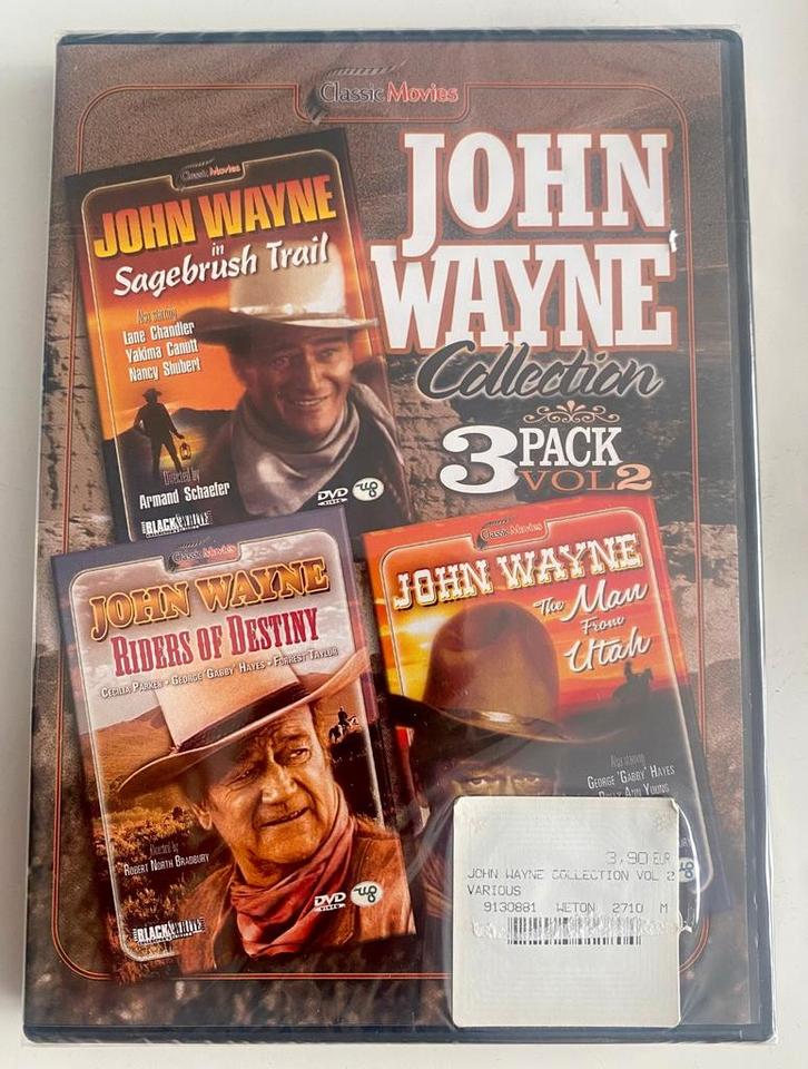 JOHN WAYNE COLLECTION 3 PACK VOL 2 SAGEBRUSH TRAIL / RIDERS, CD & DVD, DVD | Autres DVD